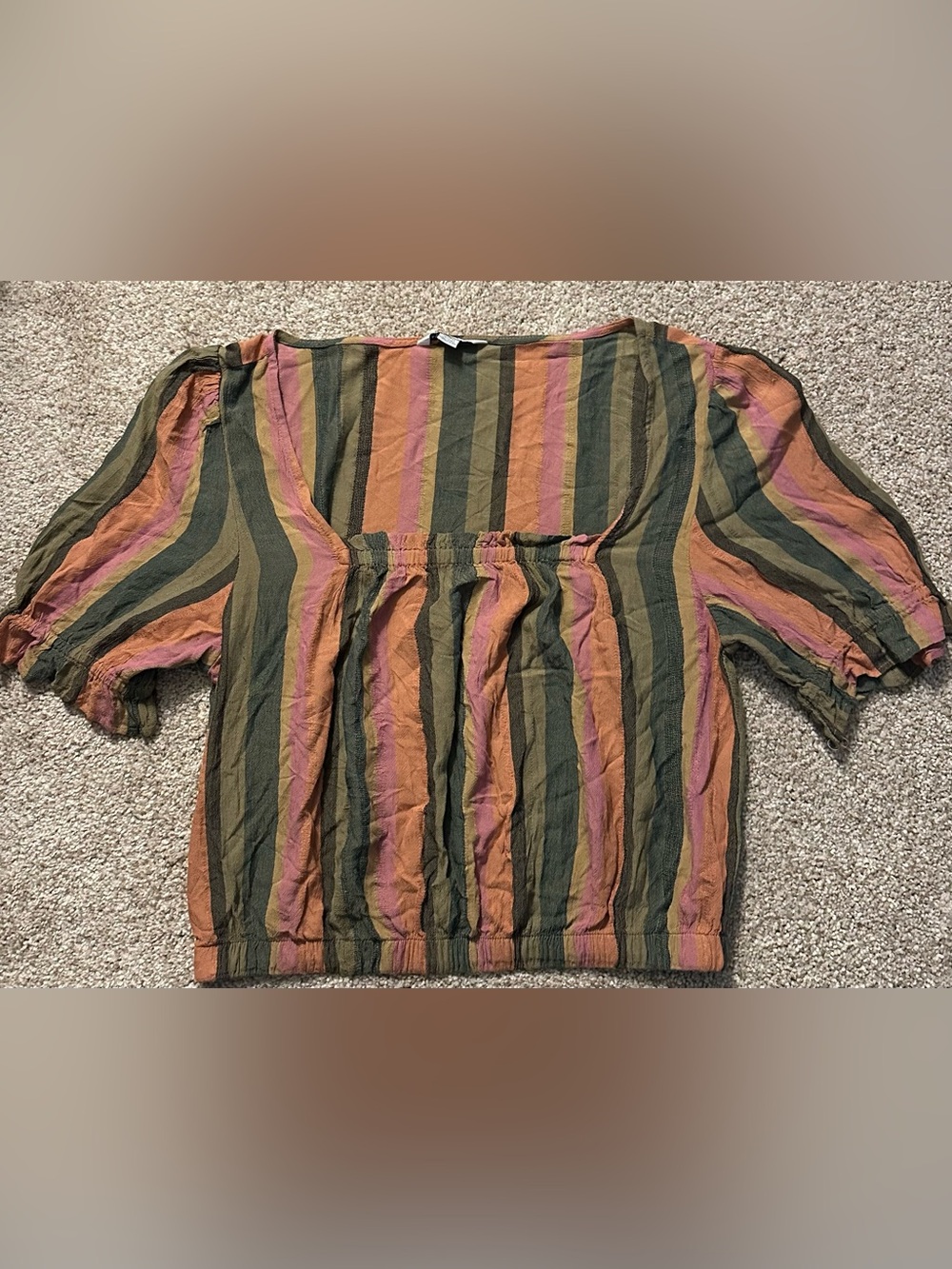 American Eagle Outfitters Multicolor Striped Top